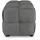 Homestyle4u Hocker Grau, 86x40x43 cm, Wohnzimmer, Hocker, Sitzhocker