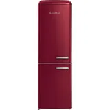 Gorenje ONRK619DR-L Retro Kühl-/Gefrierkombination - NoFrost - Invertertechnologie - NoFrostPlus - 300 Liter Gesamtvolumen - LED-Display - CrispZo... - bordeaux