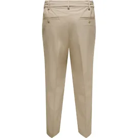 Only & Sons ONSMIRO TAILORED TAPERED Chinohose beige XL