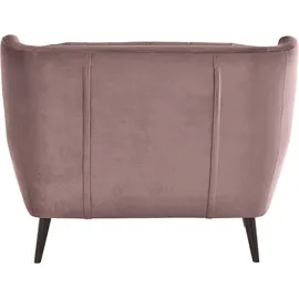 Andas 2-Sitzer »Hemmink«, mit Knopfheftung rosa