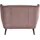 Andas 2-Sitzer »Hemmink«, mit Knopfheftung rosa
