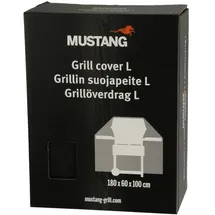 Mustang Grillabdeckung L 180 x 60 x 100 cm Rot