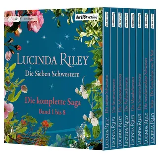 Die Sieben Schwestern-Saga (1-8) von Lucinda Riley/ Harry Whittaker / Hoerverlag DHV Der / MP3