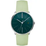 JUNGHANS Meister Fein Automatic mit Diamanten Grün
