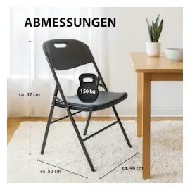 Trutzholm Campingstuhl 2er Set Grau