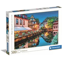 CLEMENTONI - 35147 Collection - Strasbourg Old Town, Puzzle 500 Teile Für Erwachsene Und Kinder 14 Jahren, Geschicklichkeitsspiel Für Die Ganze Familie