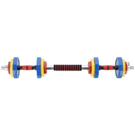 HMS Kurzhantel-Langhantelset Fitness SKC20 2x10kg