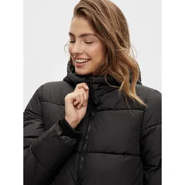 Pieces Steppmantel "Pcbee" in schwarz, - XS