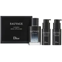 Dior Sauvage Eau de Parfum 60 ml + Cleanser 45 ml + Gesichtsserum 45 ml Geschenkset