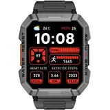Blackview W60 2.01" Zoll 900 mAh LED-Taschenlampe Campass Outdoor-Smartwatch Grün