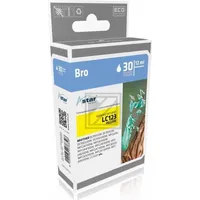 Astar AS15312 Brother LC123 Gelb