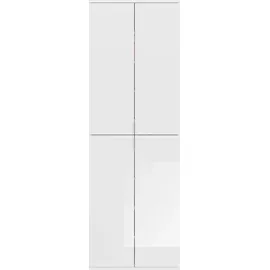 xonox.home Projekt X Garderobenschrank 195 x 34 x 193 cm weiß