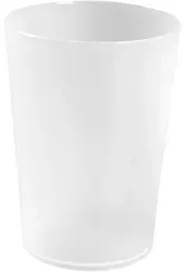 ABENA® Mehrweg Trinkbecher, PP, Ø 6,7 cm, 20 cl 1999903794 , 1 Packung = 12 Stück