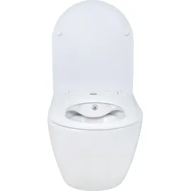Geberit Taharet Wand-WC mit WC-Sitz Weiß