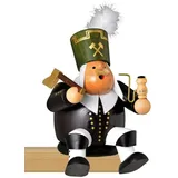 KWO Kunstgewerbe Werkstätten Räuchermännchen Räuchermännchen Kantenhocker Bergmann, 27 cm von KWO, Räuchermännchen, Kantenhocker, Bergmann