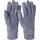 Stylebreaker Fleecehandschuhe Einfarbige Touchscreen Dunkelgrau