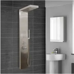 Home Deluxe Duschpaneel Cascata, Edelstahl