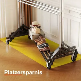 HoKeeper Garderobenständer Z-Ständer Schwarz