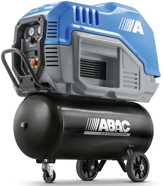 ABAC SPINN D2.2 90W 10 400/50 - Schallgedämpfter dreiphasiger Schraubenkompressor - Motor 3 HP - 90 l