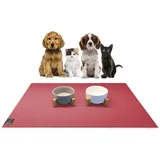 Sanozoo & Napfunterlage Öko-Tex 60 x 90 cm, rot