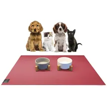 Sanozoo & Napfunterlage Öko-Tex 60 x 90 cm, rot