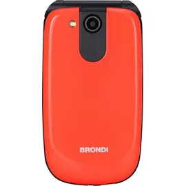 Brondi Raptor 2.8' Dual Sim Rapid Keys (2.80", 1.30 Mpx), Tastenhandy, Schwarz, Orange