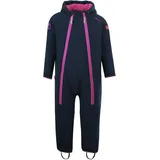 TROLLKIDS Nordkapp Overall - Navy / Magenta - 98