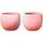 Villeroy & Boch Eierbecher Rosa/Rot 2 TLG