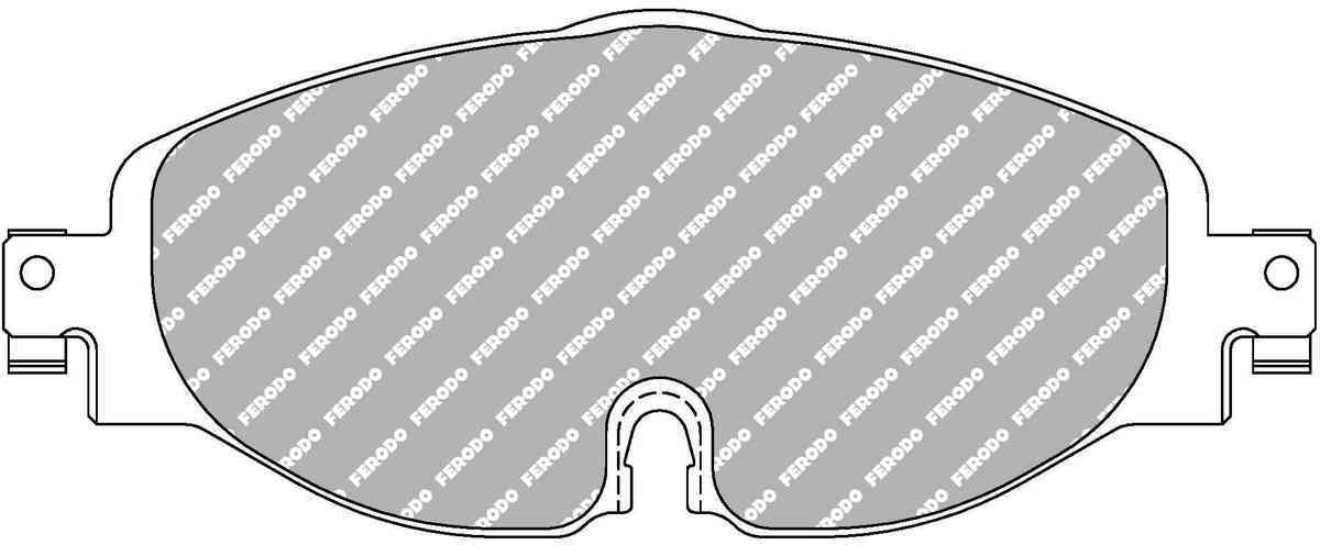 Sportbremsbeläge ohne StraßenzulassunggFERODO FCP4433H