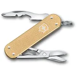Victorinox Taschenwerkzeug Companion S Alox, Multitool, 5 Funktionen, Klein, Inkl. Schere und Schraubendreher, Swiss Made, Gold