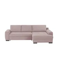 bobb Ecksofa  Soumia ¦ rosa/pink ¦ Maße (cm): B: 283 H: 91 T: 181.0