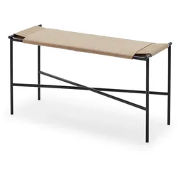 Fritz Hansen - Skagerak Vent Bank, schwarz / natur