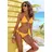 Buffalo Triangel-Bikini Damen Gelb 32 Cup A/B