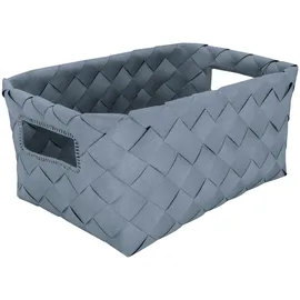 KLEINE WOLKE Aufbewahrungskorb Aspera 28 x 0 x 12 cm blau