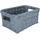 KLEINE WOLKE Aufbewahrungskorb Aspera 28 x 0 x 12 cm blau