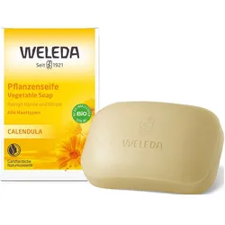 Weleda Calendula Pflanzenseife - reinigt besonders mild 100 g