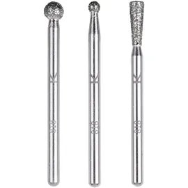 WOLFCRAFT Diamantschleifstift-Set 3-tlg.