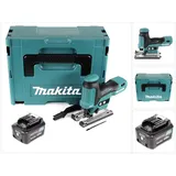 Makita JV 102 DM1J Akku Pendelhubstichsäge 10,8V im Makpac + 1x 4,0Ah Akku - ohne Ladegerät