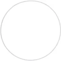 Rayher Metallring beschichtet weiß Ø 20,0 cm