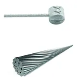 XLC Bremsinnenzug 900mm, Ø 1,5mm, Quernippel Ø7x6mm