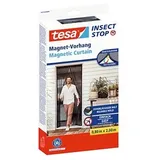 tesa Fliegengitter Insect Stop Magnetvorhang anthrazit 0,8 x 2,0 m