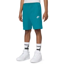 Nike K NSW CLUB KNIT SHORT 6IN LBR BRIGHT Spruce/White,