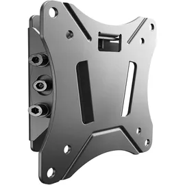 Ricoo Monitor Halterung Wandhalterung Fest Slim Neigbar Bildschirmhalterung Monitorhalterung für 13-34 Zoll Flach Smart N0611 Computer Curved PC Bildschirm Wand-Halter VESA 75 x 75 & 100 x 100 mm