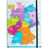 Pagna Heftbox 4,0 cm Deutschlandkarte
