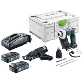 Festool DWC 18-2500 Basic inkl. 2 x 4,0 Ah + Systainer