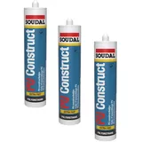 3x PU Schaum 750 ml Bauschaum Montageschaum Pistolenschaum Schnellschaum Schaum