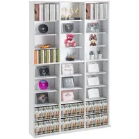 Vevor CD-Regal 9-lagig für 756 CDs Weiß