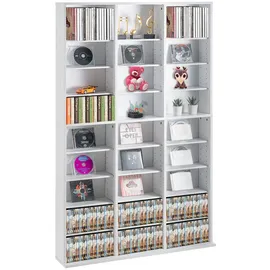 Vevor CD-Regal 9-lagig für 756 CDs Weiß