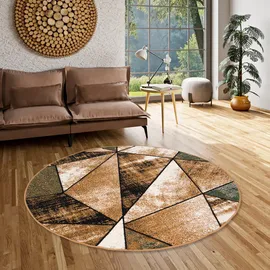 Pergamon Designer Teppich Brilliant Magic Rund