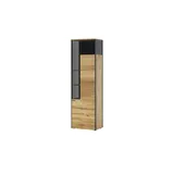 Schöner Wohnen Vitrine Andra 62 x 43 x 207 Holzfarben